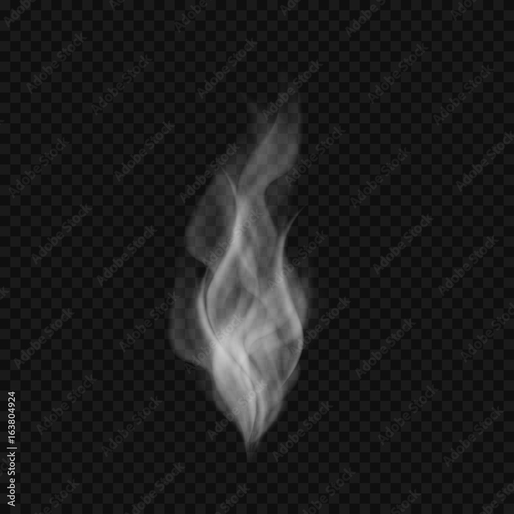 Abstract transparent smoke