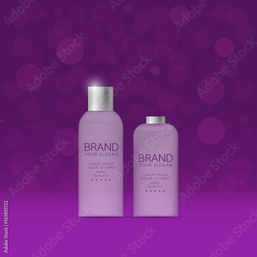 Shampoo and spray bottles
