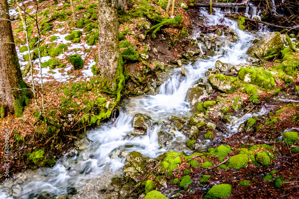 small waterfall