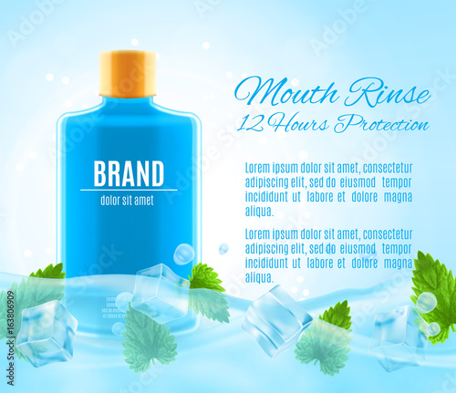 Mouth rinse ads