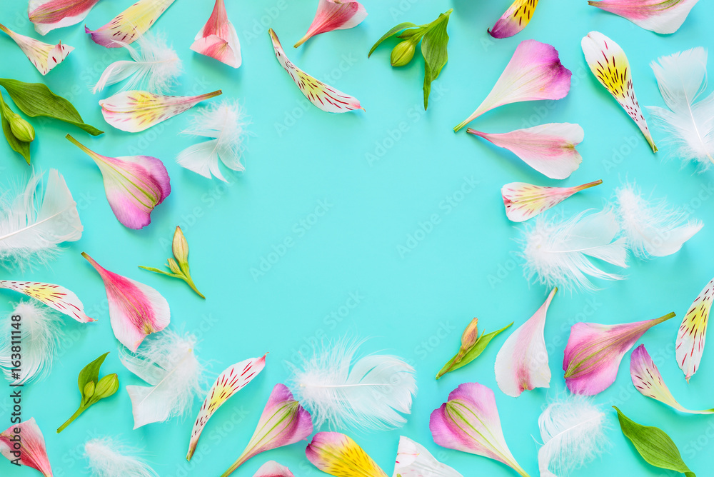 Romantic summer or spring background