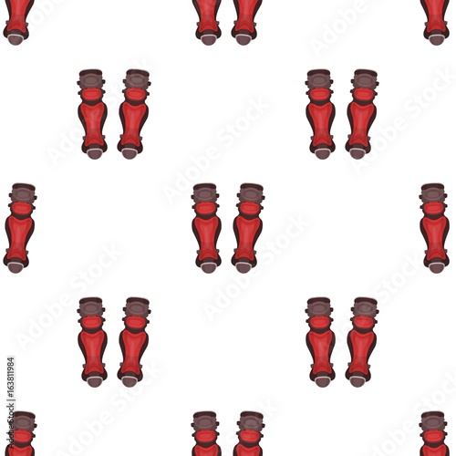 Protective knee pads. Baseball single icon in cartoon style vector symbol stock illustration web.