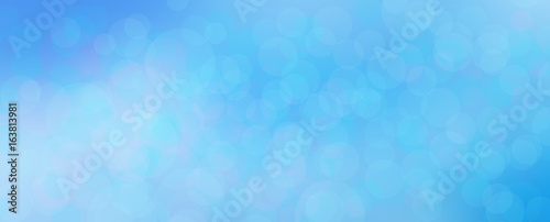 Blue backdrop in the air