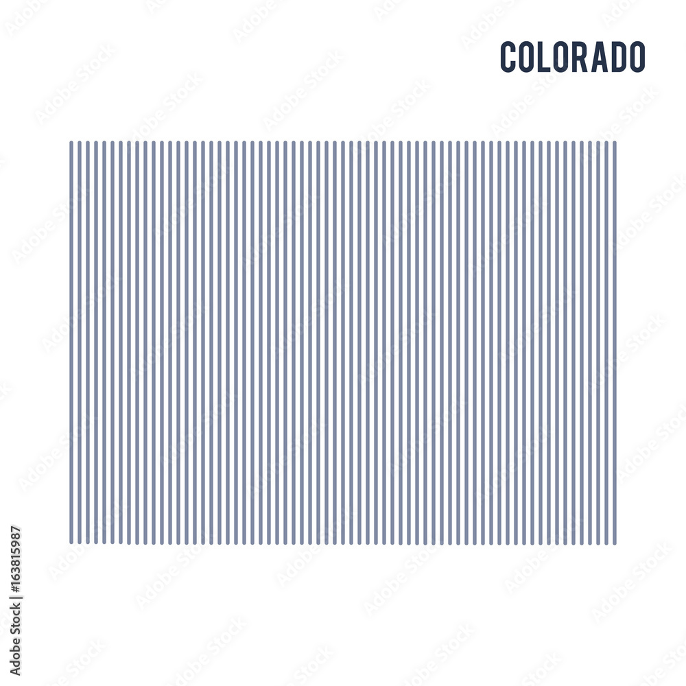Vector abstract hatched map of State of Utah with vertical lines isolated on a white background. Vector abstract hatched map of State of Utah with vertical lines isolated on a white background.