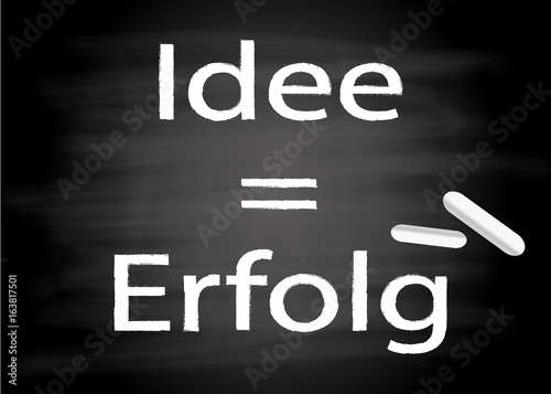 Idee = Erfolg