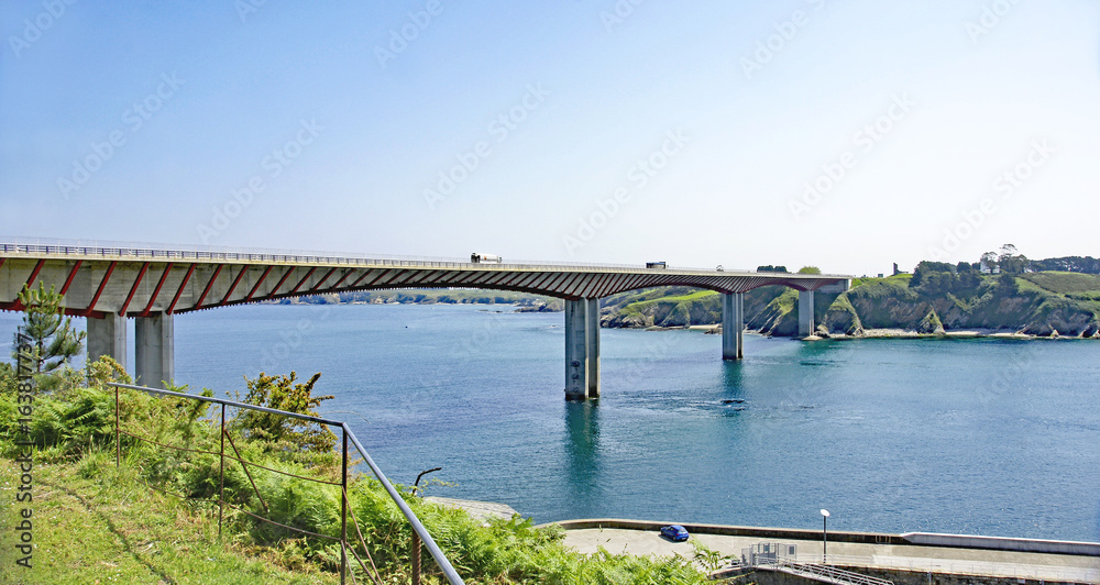 Vista de Ribadeo, Lugo, Galicia Vista de Ribadeo, Lugo, Galicia