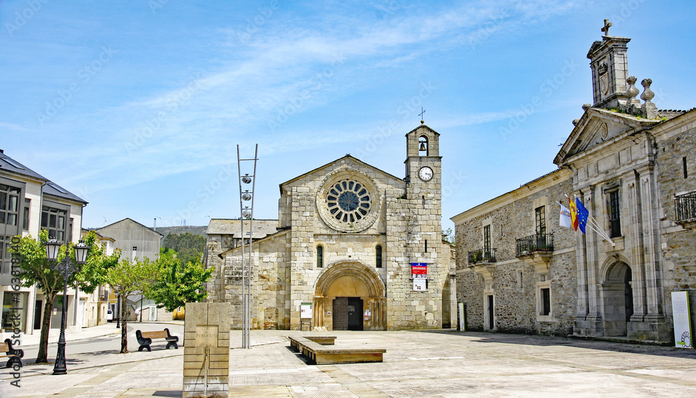 Vista de Meira, Lugo, Galicia