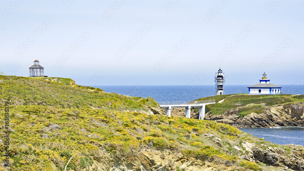Faro de Illa Pancha, Ribadeo, Lugo, Galicia, España