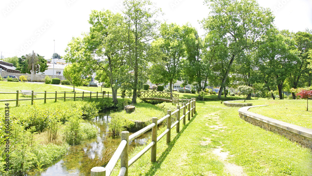 Parques y jardines de Meira, Lugo, Galicia, España