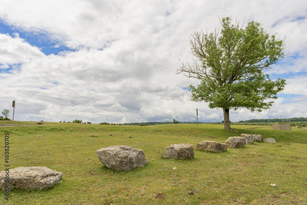 Natural park of Urbasa and andia in Navarra