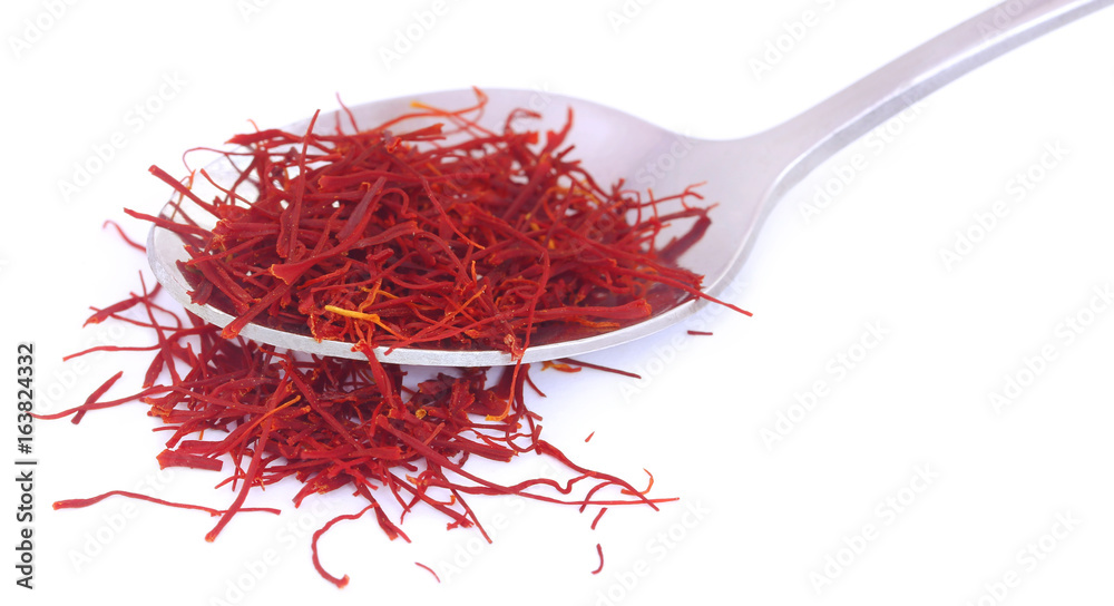 Fototapeta premium Closeup of Saffron used as food additive