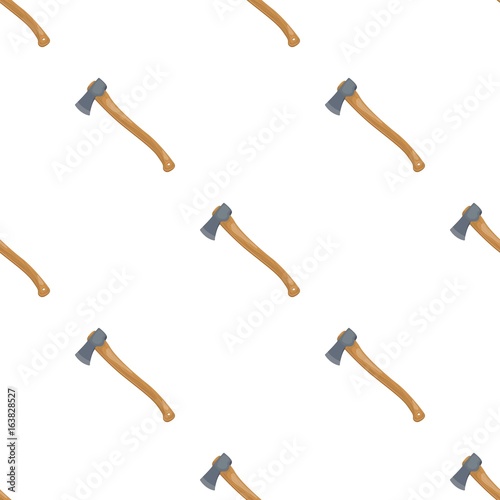 The ax is marching.Tent single icon in cartoon style vector symbol stock illustration web.