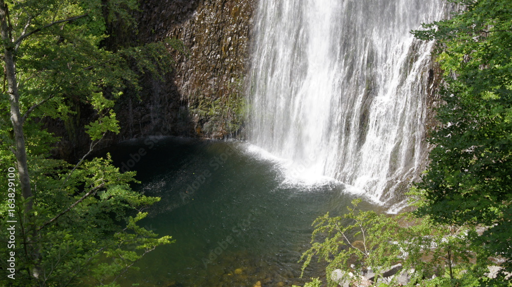 Obraz premium cascade du ray pic ardèche