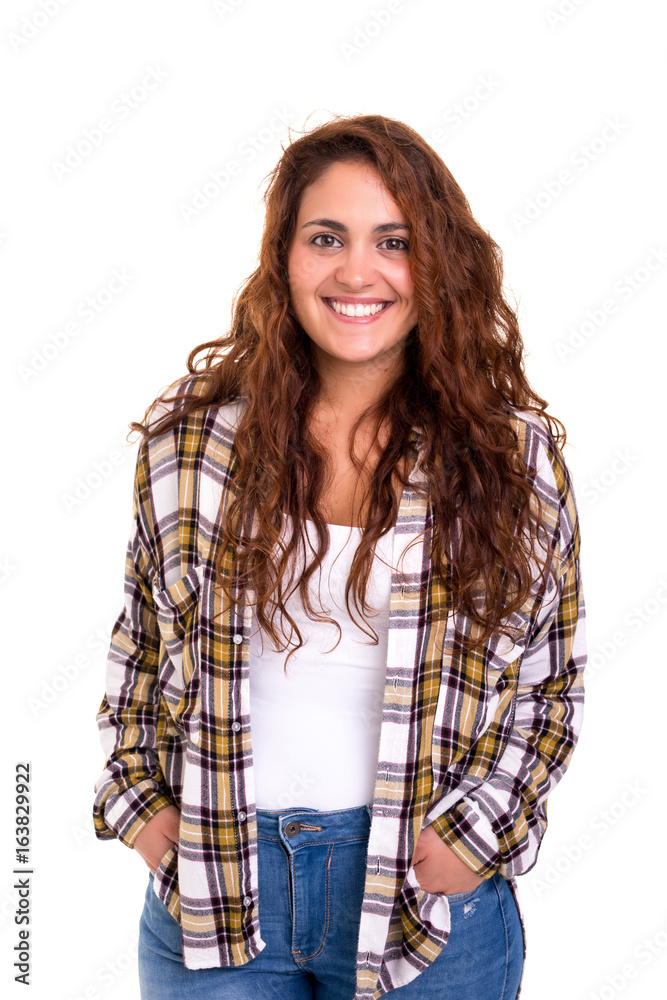 Overweighted woman Overweighted woman