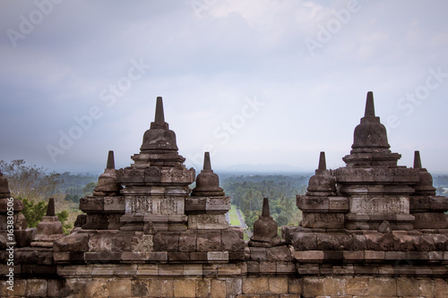 Borobudur is Mahayana Buddhist temple ,  the world's largest Buddhist temple.