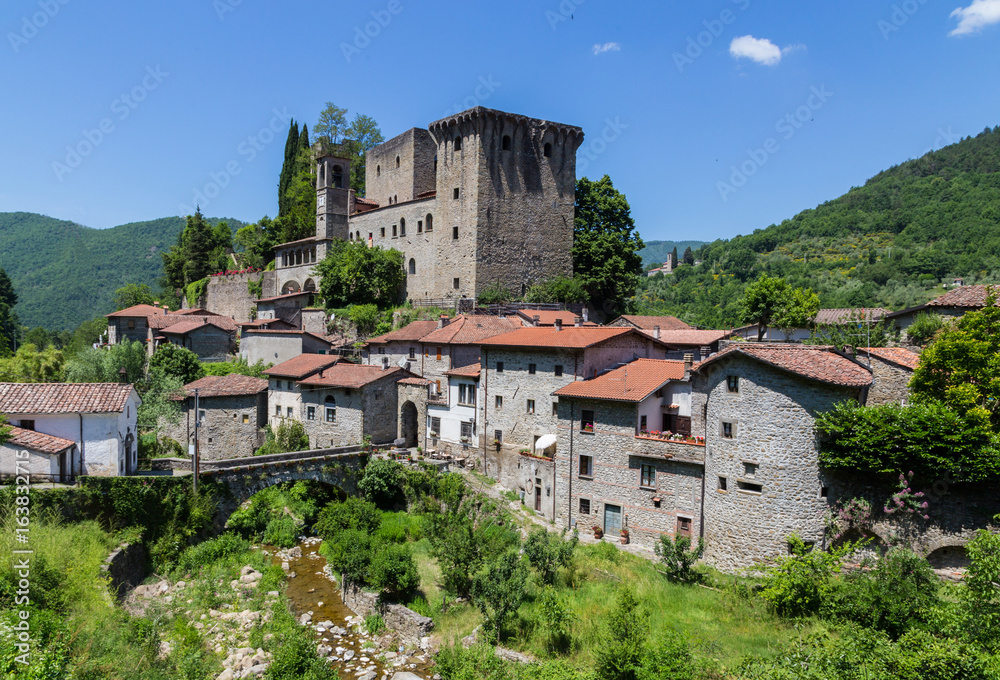 Castello della Verrucola Fivizzano Massa-Carrara Italien Castello della Verrucola Fivizzano Massa-Carrara Italien