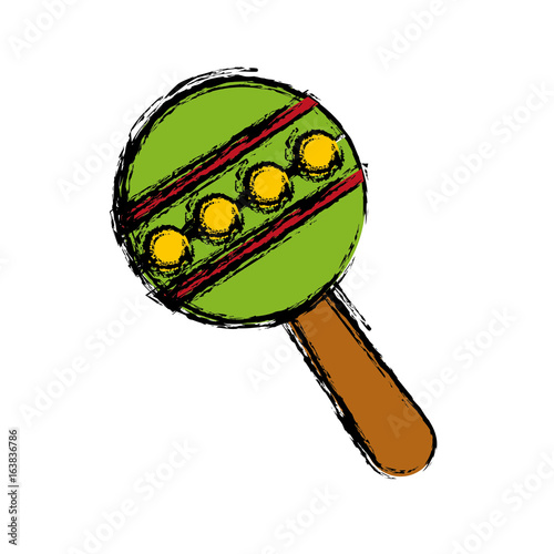 maraca instrument icon
