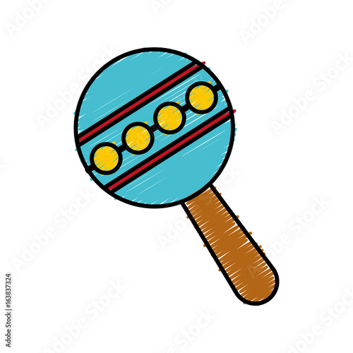 maraca instrument icon