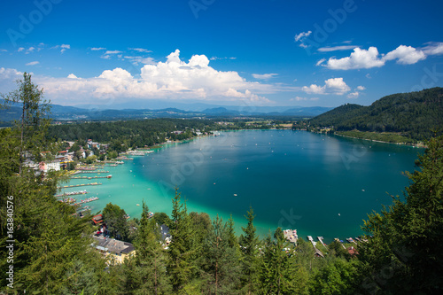 Fototapeta Naklejka Na Ścianę i Meble -  Klopeiner see Austria