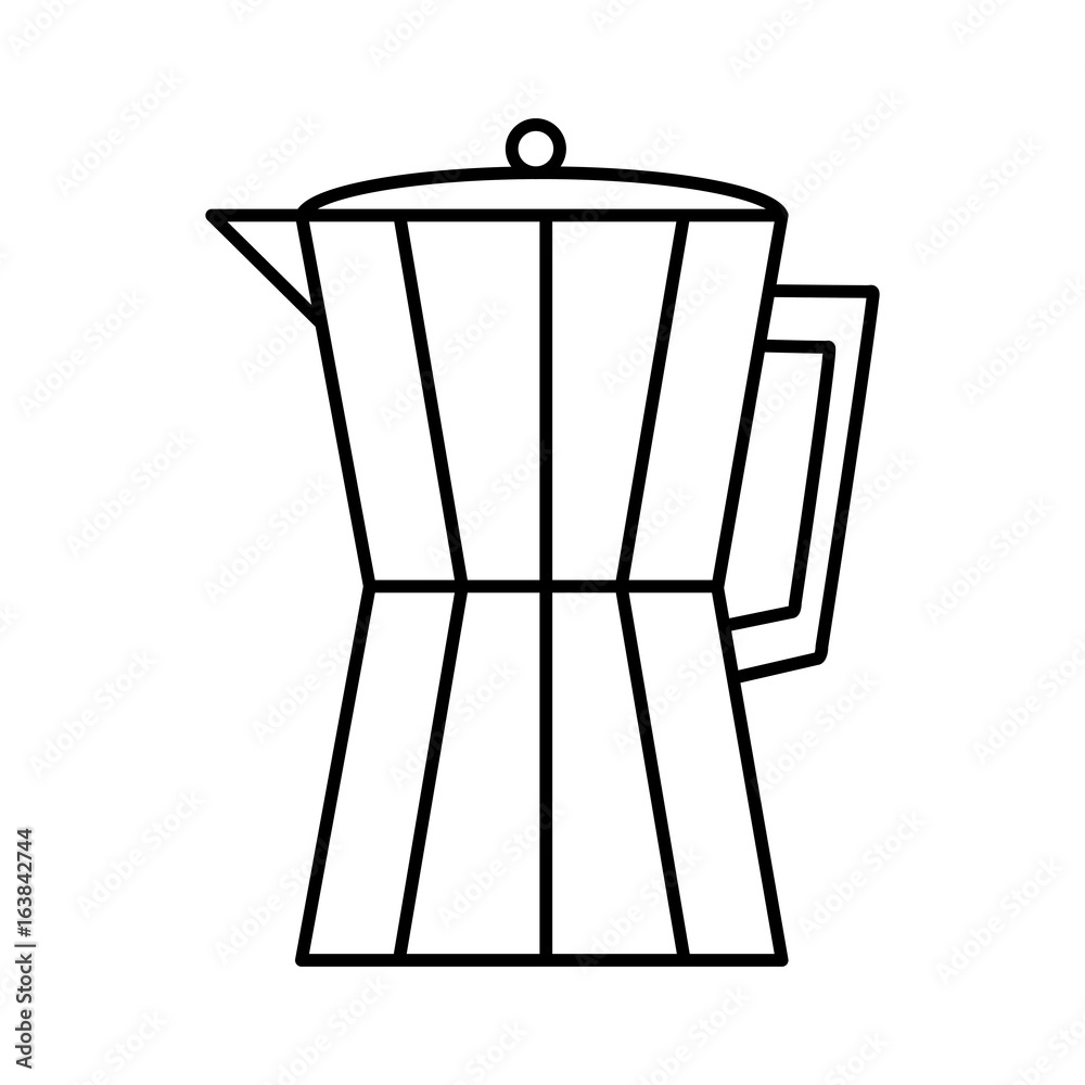 italian coffee maker icon italian coffee maker icon