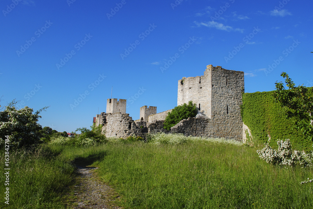 City wall in Visby