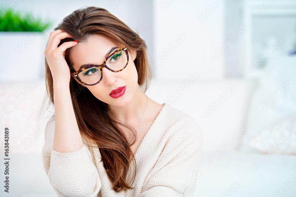 attractive woman portrait attractive woman portrait