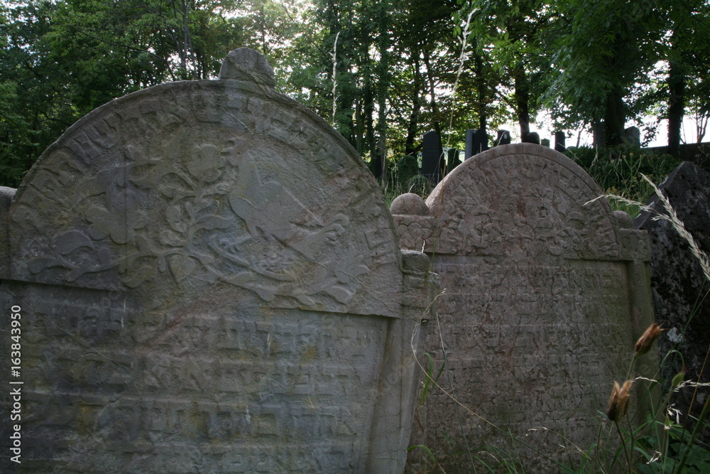 Fototapeta premium old jewish cemetery
