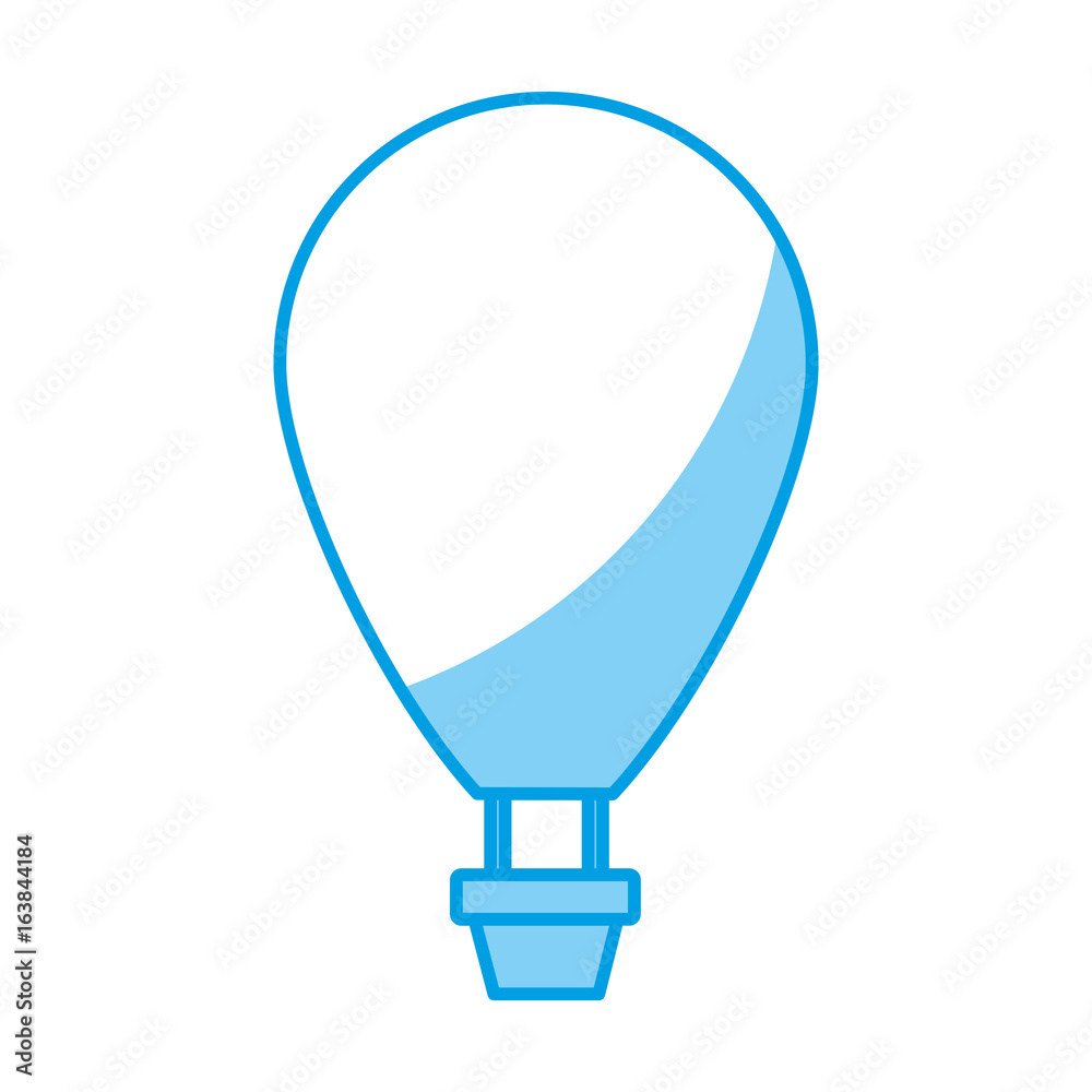 air balloon icon over white background vector illustration air balloon icon over white background vector illustration