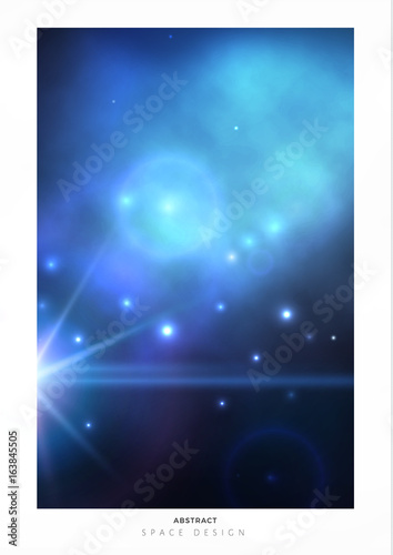Vector space background wit...