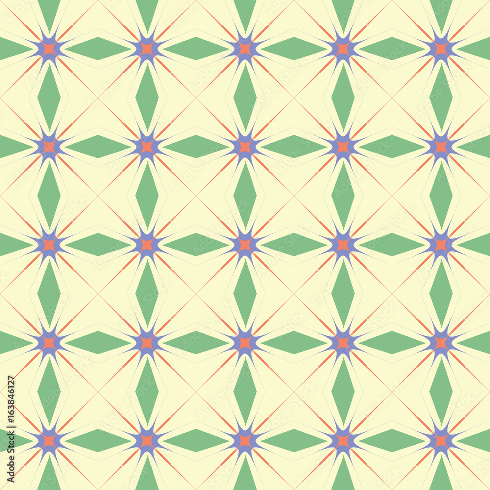 Abstract seamless geometric pattern. Seamless texture. Fabric pattern