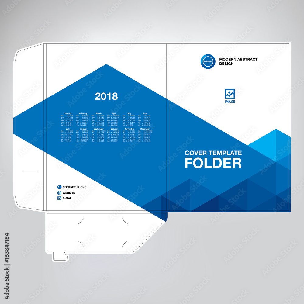 Business folder for files, design. - obrazy, fototapety, plakaty 