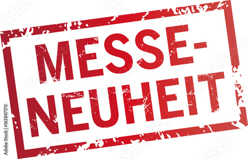 roter stempel messeneuheit