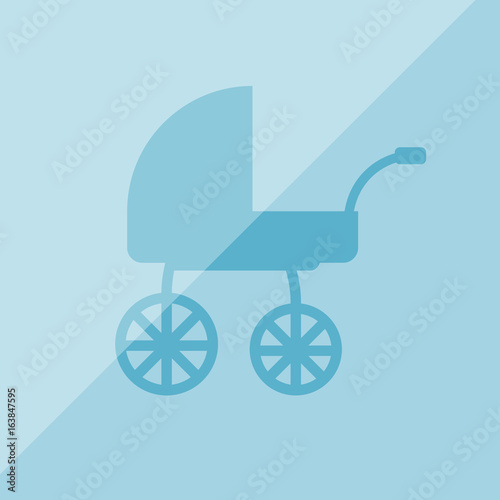 Button alter Kinderwagen