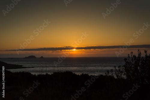 coucher de soleil Balagne