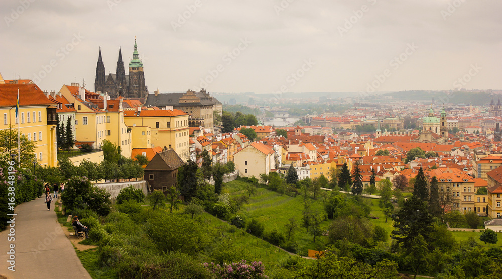Prague cityview