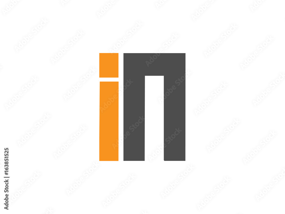IN Initial Logo for your startup venture IN Initial Logo for your startup venture