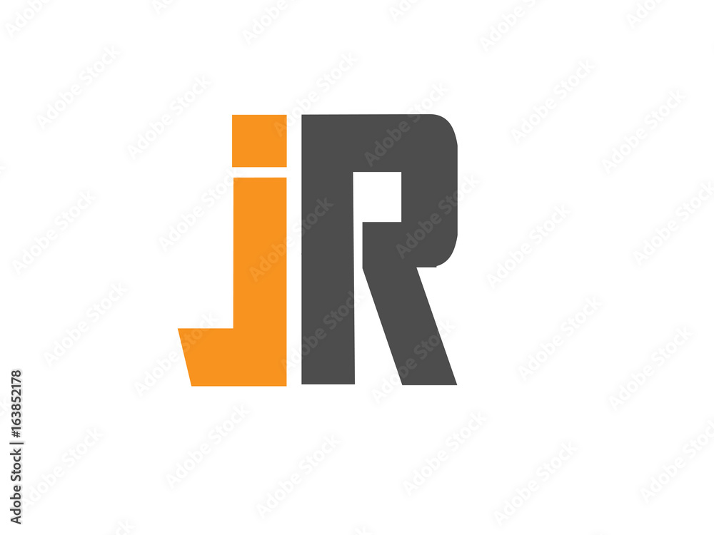 JR Initial Logo for your startup venture JR Initial Logo for your startup venture