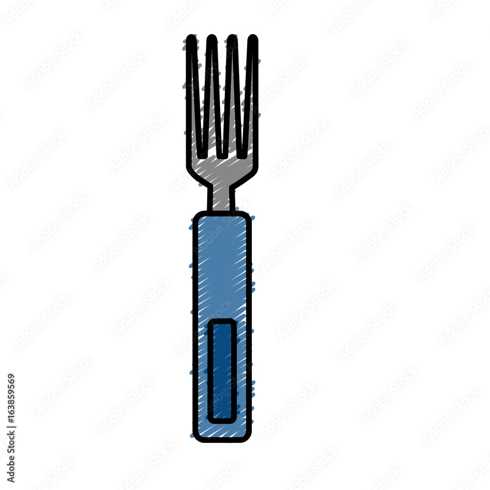 fork icon over white background vector illustration fork icon over white background vector illustration