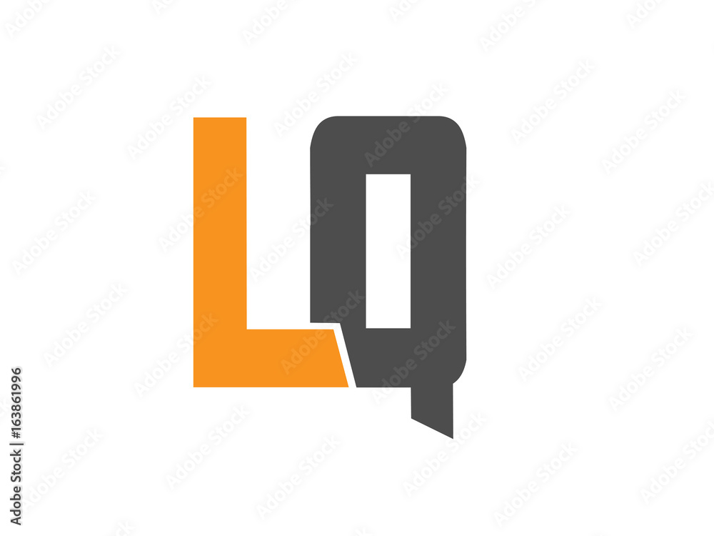 LQ Initial Logo for your startup venture LQ Initial Logo for your startup venture