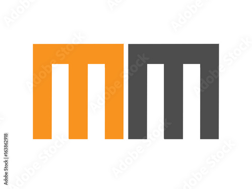 MM Initial Logo for your startup venture