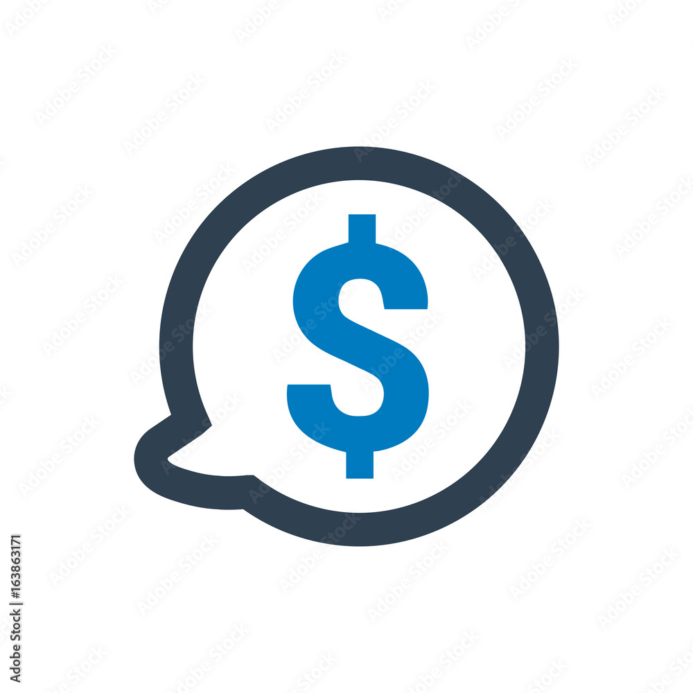 Budget Discussion Icon Budget Discussion Icon
