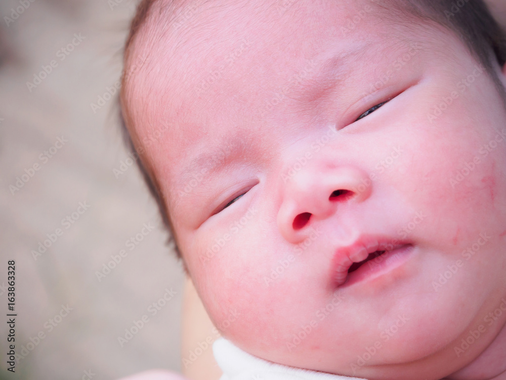Cute asian Newborn baby girl Cute asian Newborn baby girl