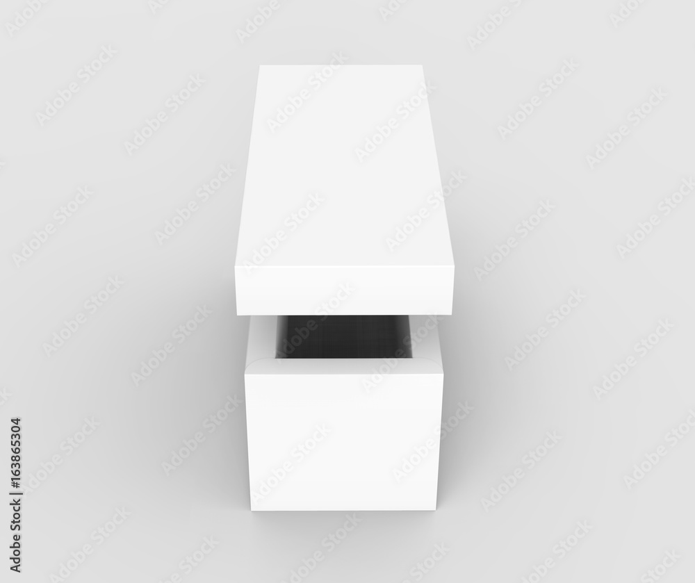 blank paper white box blank paper white box