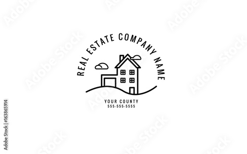 Real Estate Logo Template