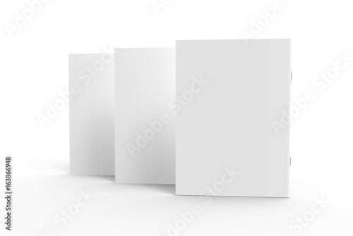 Blank magazine or booklet