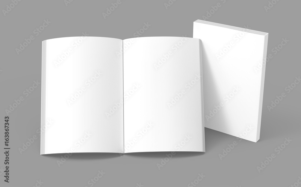 Blank book template Blank book template