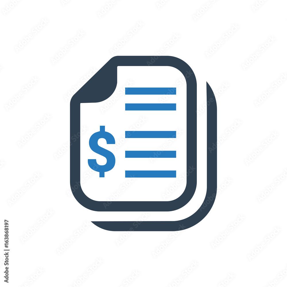 Financial Report Icon Financial Report Icon