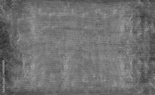 The empty black/gray chalkboard/blackboard with traces removing or erase, full black/gray surface frame, background texture