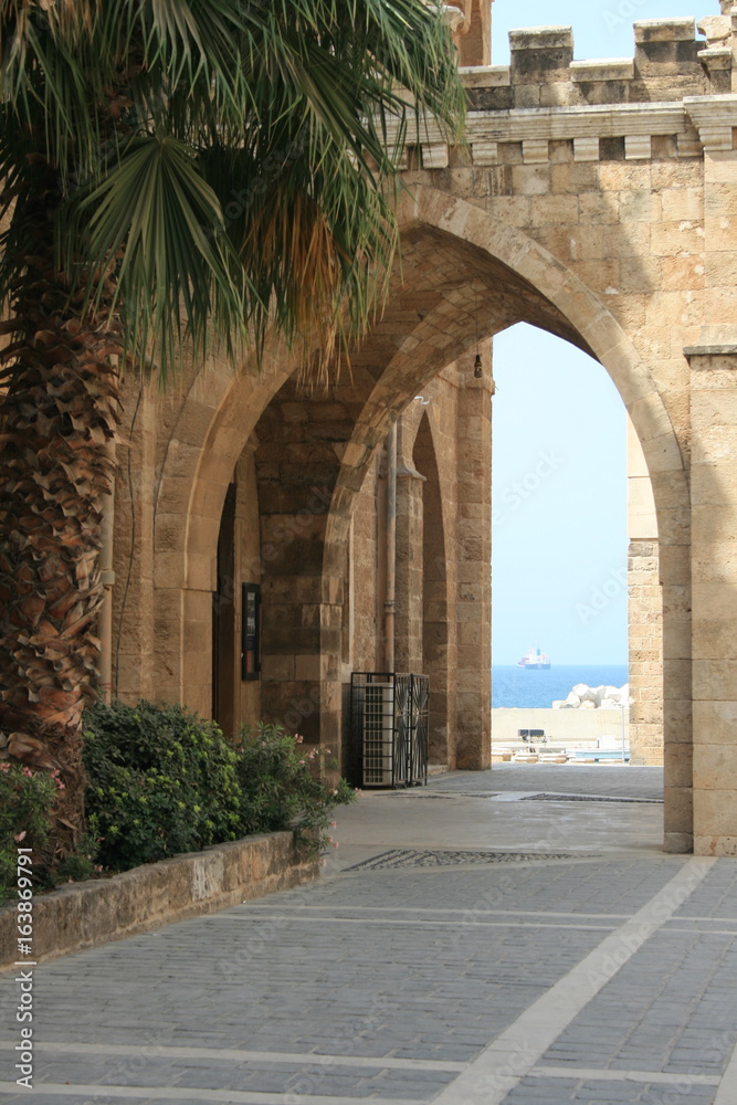 Vue sur la mer, Byblos, Liban