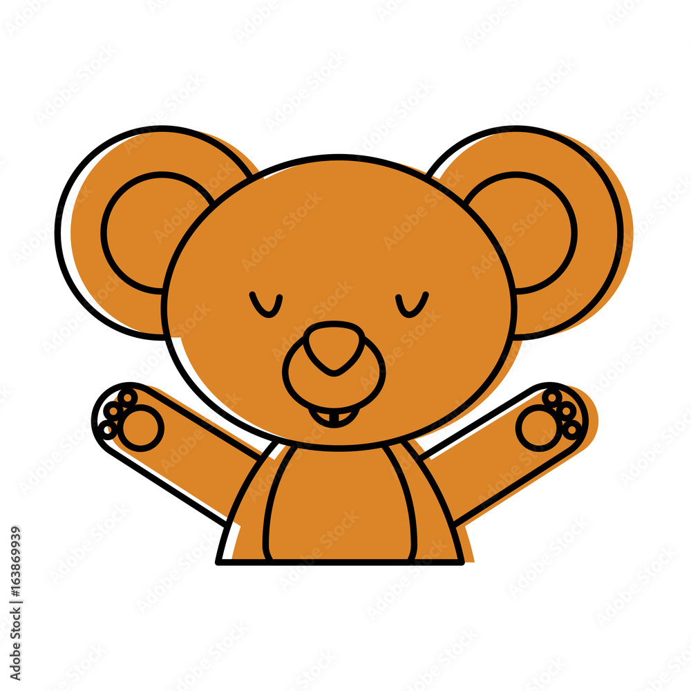 cute and tender koala vector illustration design cute and tender koala vector illustration design